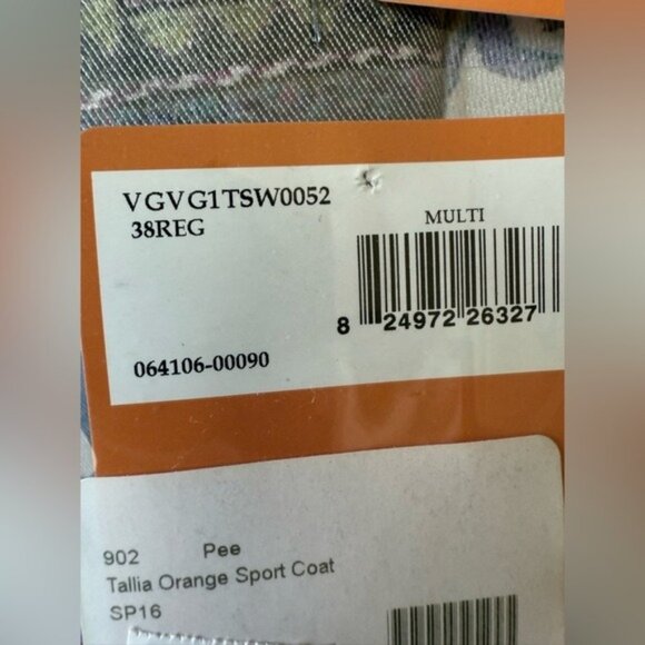 TALLIA sport coat Multicolor Patterned Blazer size SP16 nwt - Picture 10 of 12